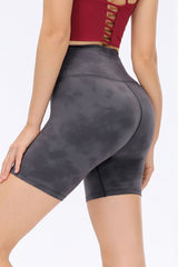 Wide Waistband Sports Shorts