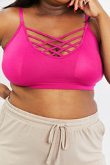 Zenana On The Go Full Size Detail Bralette